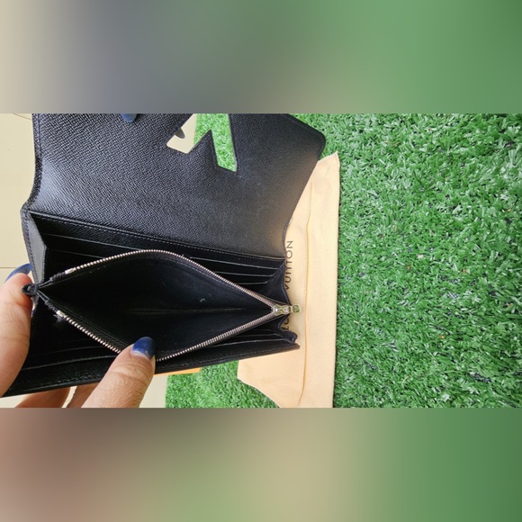 Limited Edition Louis Vuitton Twist Portefeuille Sarah Wallet Neapolitan EUC - Picture 13 of 15